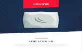 LDF LTE6 kit - i.mt.lv · LDF LTE6 kit is a device for extremely remote locations that are within cellular network coverage. Attach it to any satellite TV dish, and the dish will
