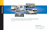 Tranisitioning into Retirement: The MetLife Study of Baby ... · PDF file Tranisitioning into Retirement: The MetLife Study of Baby Buoomers at 65 – 2012 - AARP Author: AARP - Livable