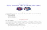 Tennessee State Veteran's Benefits & Discounts · Complete and provide a copy of the veteran's discharge papers (DD214); if the ... One Veterans Way Brigadier General Wendell H. Gilbert