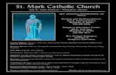 St. Mark Catholic Church · 300 E. Cole Avenue • Wheaton, Illinois REV. ANDREW LEWANDOWSKI, CR Pastor Rectory and Mailing Address: 303 E. Parkway Drive, Wheaton, IL 60187 630-665-0030