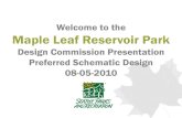 Welcome to the Maple Leaf Reservoir Park - Seattle · 2017. 4. 25. · Maple Leaf Reservoir Park ... 08-05-2010. BUDGET •Budget for the park is 5 million dollars •Play Area will
