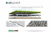 Absorption surface and draining surface Ezpad (Shock Pad ...€¦ · under the artificial grass. In addition to the technical features, the Ezpad ensures an adequate drainage of water,