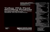 Teflon PFA Fluid Handling Productsmedia.chemline.com/Products/Media/Documents/TeflonCat.pdfChemBond TM PFA Pipe & Pipe Fittings Price List CF09-1 Effective February 23, 2009 Subject