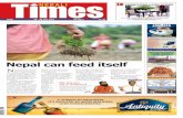 Nepal can feed itselfhimalaya.socanth.cam.ac.uk/.../Nepali_Times_559.pdf · A new way of rice farming called SRI (System of Rice Intensification) is bringing new hope to thousands