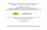 TAMPA BAY HAZARDOUS MATERIALS EMERGENCY ......2019/06/25  · Emergency Planning and Community Right-to-Know Act (EPCRA) TAMPA BAY HAZARDOUS MATERIALS EMERGENCY RESPONSE PLAN Tampa