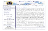 Huntsville Lakes Probus Club Newsletter Probus Club Newsletter€¦ · lethargy fever, bad luck, war and disaster. They assumed because of its brightness that it also supplied the