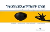 Responding to North Korean Nuclear First Use: Minimizing ... · Atomic Anxiety in a Hypothetical Second-Use World: Responses to a North Korean Nuclear Attack ... Our focus is on North