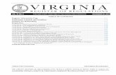 DECEMBER 30, 2013 VOL TABLE OF CONTENTS Register …register.dls.virginia.gov/vol30/iss09/v30i09.pdf · 2013. 12. 20. · months under certain circumstances as provided for in §