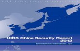 NIDS China Security Report 2012 · NIDS China Security Report 2012 ... s e S t u d i e s, J a p a n N I D S C h i n a S e c u r i t y R e p o r t 2 0 1 2. NIDS China Security Report