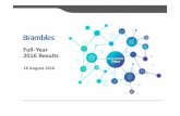 Full-Year 2016 Results - Brambles Limitedbrambles.com/Content/.../2016/160818_FY16_Results... · Full-Year 2016 Results 18 August 2016. Overview Tom Gorman, CEO 2. Group safety performance