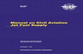 New Manual on Civil Aviation Jet Fuel Supply · 2013. 10. 24. · viation industry aviation fuel q ughout the fue s as a “signpo l, operations a this manual w competence. ndustries,
