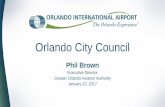 Orlando City Council · 2017. 11. 4. · Parking & Ground Transportation $72,771 FIS/Facilities $20,270 Other Bldgs & Grounds ... Fitch AA- Outlook: Stable Moody’s Aa3 Outlook: