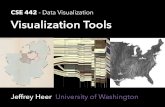 CSE 442 - Data Visualization Visualization Toolscourses.cs.washington.edu/courses/cse442/17au/lectures/...-Animation, interaction are more cumbersome D3 Bind data to DOM-Exposes SVG/CSS/…