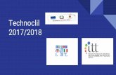 2017/2018 Technoclil · 2018. 5. 31. · 2017/2018. I numeri del progetto - moduli: 18 ... - analisi obiettivo principale: collaborazione nei gruppi - autovalutazione - presentazione