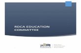 RDCA EDUCATION COMMITTEE · strives towards. The scholarship program is designed to recognize excellence and encourage participants to complete their apprenticeship training programs.