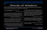 1.1 Words of Wisdom€¦ · 10/7/2014  · Words of Wisdom Directions: Read the quotes below. Each quote is from an American Indian person, tribe, or group. They are from different