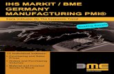 IHS MARKIT / BME GERMANY MANUFACTURING PMI¢® ... IHS Markit / BME Germany Manufacturing PMI¢® 2018 IHS