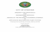 CITY OF ATWATER · 1 day ago · 3.1 Acknowledgement of RFP . Each potential Respondent should provide the City of Atwater, within ten days of receipt of this RFP, an acknowledgement