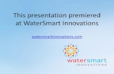This presentation premiered at WaterSmart Innovations€¦ · 4/10/2013  · This presentation premiered . at WaterSmart Innovations . w. atersmartinnovations.com . Declining Water