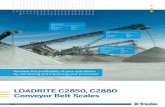LOADRITE C2850, C2880 Conveyor Belt Scales...track final product stockpiles, analyse plant and machine downtime, and monitor load out of trucks, port and rail. Increase profits X Increase