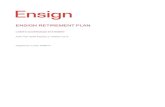 ENSIGN RETIREMENT PLAN€¦ · This statement demonstrates how Ensign Retirement Plan Trustees Limited (“the Trustee”), the corporate trustee of the Ensign Retirement Plan (“Ensign”),