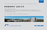 MBMV 2019 - vde.com · (Treffen der Arbeitsgruppen, jährliches Symposium, Barcamp), und wie die GdR mit den anderen Institutionen der For- schung in Frankreich zusammenarbeitet.