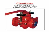 OUTLINE DIMENSIONS OF MODEL 790EB-150 LINED PLUG VALVE · GLOBE VALVE STYLE CHEVRON PACKING BALL VALVE STYLE REPLACEABLE SEATS PLUG FOR VALVE The ChemValve® Model 790EB-150 hi gh