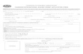 CANADIAN AUTOMOBILE ASSOCIATION - CAA National · CANADIAN AUTOMOBILE ASSOCIATION CANADIAN INTERNATIONAL DRIVING PERMIT APPLICATION FORM IMPORTANT: International Driving Permits will