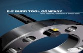 Australia Machine Tools - Deburr the front and rear...18,19,20,21 E-Z Burr Tool Specifications – High Speed Steel Series (HSS) 22 How to Order our HSS Tools 23 High Speed Steel Cutting
