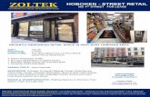 ZOLTEK HOBOKEN - STREET RETAIL€¦ · 8 Luxury Apartments on Upper Floors Beautiful Retail Space with Exposed Brick Currently Chill Food Store. ASKING PRICE: Upon Request. NEIGHBORS:
