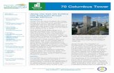 Success 70 Columbus Tower Stories - NJ OCE Web Site Columb… · 15/8/2006  · 70 Columbus Tower contains 550 luxury apartments atop 12,000-square feet of retail space. The tower,