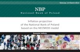 Inflation projection of the National Bank of Poland based ... · Unemployment LFS (%) 9,6 (9,6) 9,6 (9,5) Participation rate (%) 56,0 (56,0) 56,1 (56,0) * Values from the November