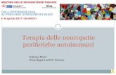 Terapia delle neuropatie periferiche autoimmuni€¦ · acute Guillain-Barré syndrome. Neurology 1985. Sindrome di Guillain Barre = Van der Méché FG, Schmitz PI and the Dutch Guillain-Barré