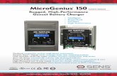 MicroGenius 150 - SENS: Stored Energy Systems, battery ...sens-usa.com/wp-content/uploads/2015/06/111060_MicroGenius_Da… · TRIM MicroGenius ® 150 Specifications AC input Voltage