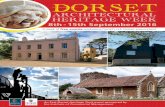 A week of free events celebrating Dorset’s rich historic ... Booklet Online.pdf · took place on each of the seven locations, and there is also a Wareham Walls Walk booklet, priced