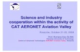 Science and industry cooperation within the activity of ...€¦ · Science and industry cooperation within the activity of CAT AERO NET Aviation Valley, Rzeszow 21-22 October, 2008