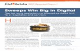 Sweeps Win Big in Digital - Chief Marketer · a successful targeted discount campaign to the military community that increased engagement with this segment by 700%. The military community