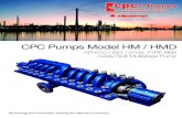 CPC Pumps Model HM / HMD - apt-engineering.com · Product Capabilities CPC Pumps has 40+ years experience manufacturing API / ISO centrifugal pumps. Using the most up to date technologies,