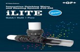 Innovative Drinking Water and Heating System d16-d32 iLITECone-shaped fitting nipple expands the pipe while pushed onto fitting 2 Properties iLITE – evolution in axial press technology