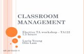 Classroom Management - CEIcei.ust.hk/...ta122_classroom_management_students.pdf · Classroom Management ... research-based resource for college instructors. Vanderbilt University.