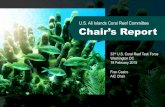 U.S. All Islands Coral Reef Committee Chair’s Report · •Example: ridge exploration, coral monitoring, and tree planting Photos from Joanna Walczak, FDEP Florida Coastal Office