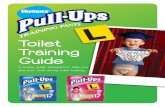 Toilet Training Guide · represent to your child the first steps to becoming a Big Kid. What’s best - ‘potty’ or ‘training’ toilet seat? It’s you and your toddler’s
