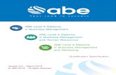 ABE Level 5 Diploma in Business Management ABE Level 5 ... · PDF file ABE Level 5 Diploma in Business Management ABE Level 5 Diploma in Business Management and Human Resources ABE