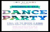 MOBILE (while malntŒÏnlng SOCIO/ dlstancÏnÊ CALL US TO ... · MOBILE (while malntŒÏnlng SOCIO/ dlstancÏnÊ CALL US TO BOOK A DANCE YOUR ADDRESS DATESÏ JULY 280 30 RESERVATION