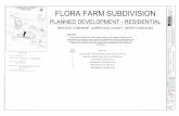 NW ES FLORA FARM SUBDIVISION - Currituck CountyFLORA FARM PD-R SUBDIVISION CURRITUCK COUNTY MOYOCK TOWNSHIP NOTES & SITE LOCATION 6 FLORA FARM SUBDIVISION PLANNED DEVELOPMENT - RESIDENTIAL