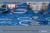 Spiral Retaining Rings & Wave Springs1).pdf · Spiral Retaining Rings & Wave Springs  Engineering and Parts Catalog Stock Sizes • Over 7 000 items • Carbon & Stainless Steel