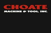 QUALITY - Choate Machine & Tool Co.riflestock.com/assets/choate_catalog.pdf · Ithaca 37 Side Folder Black-04-01-22 *Fabarm FP6 Folder Black-15-01-01 *No forends for Fabarm guns Choate