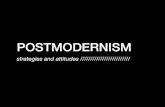 POSTMODERNISM - WordPress.com...POSTMODERN ATTITUDE Collapsing Boundaries Between "High" and "Low" Art Barry Macgee, Today Pink, 2005 POSTMODERN ATTITUDE "Texts" and "Works" of Art