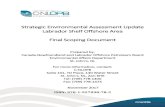 Strategic Environmental Assessment Update Labrador Shelf ... · Management Ltd. 2008) (the 2008 SEA Report). The 2008 SEA Report was conducted with the ... the outer edge of the continental