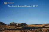 Tax Contribution Report 2017 · The corporate tax liability in respect of FY17 (US$25m) was paid in FY18 on lodgement of the 2017 income tax return. (2) Newcrest’s PNG operations